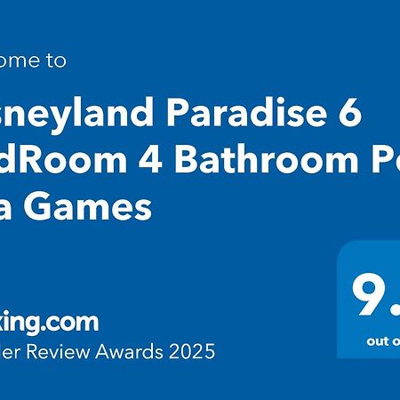 Disneyland Paradise 6 Bedroom 4 Bathroom Pool Spa Games Анахайм Экстерьер фото